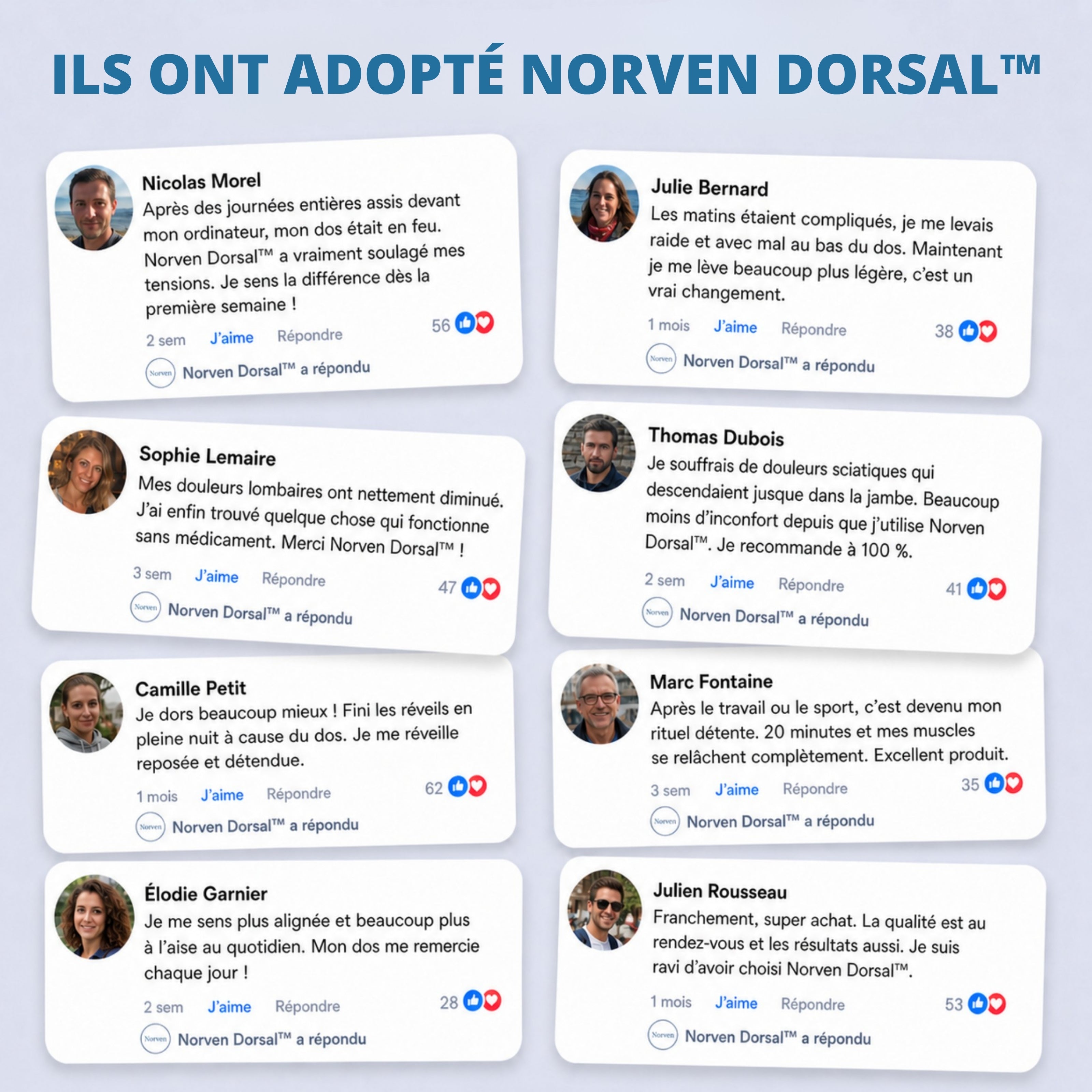Norven Dorsal™ – Massage 3-en-1