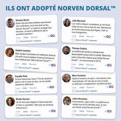 Norven Dorsal™ – Massage 3-en-1
