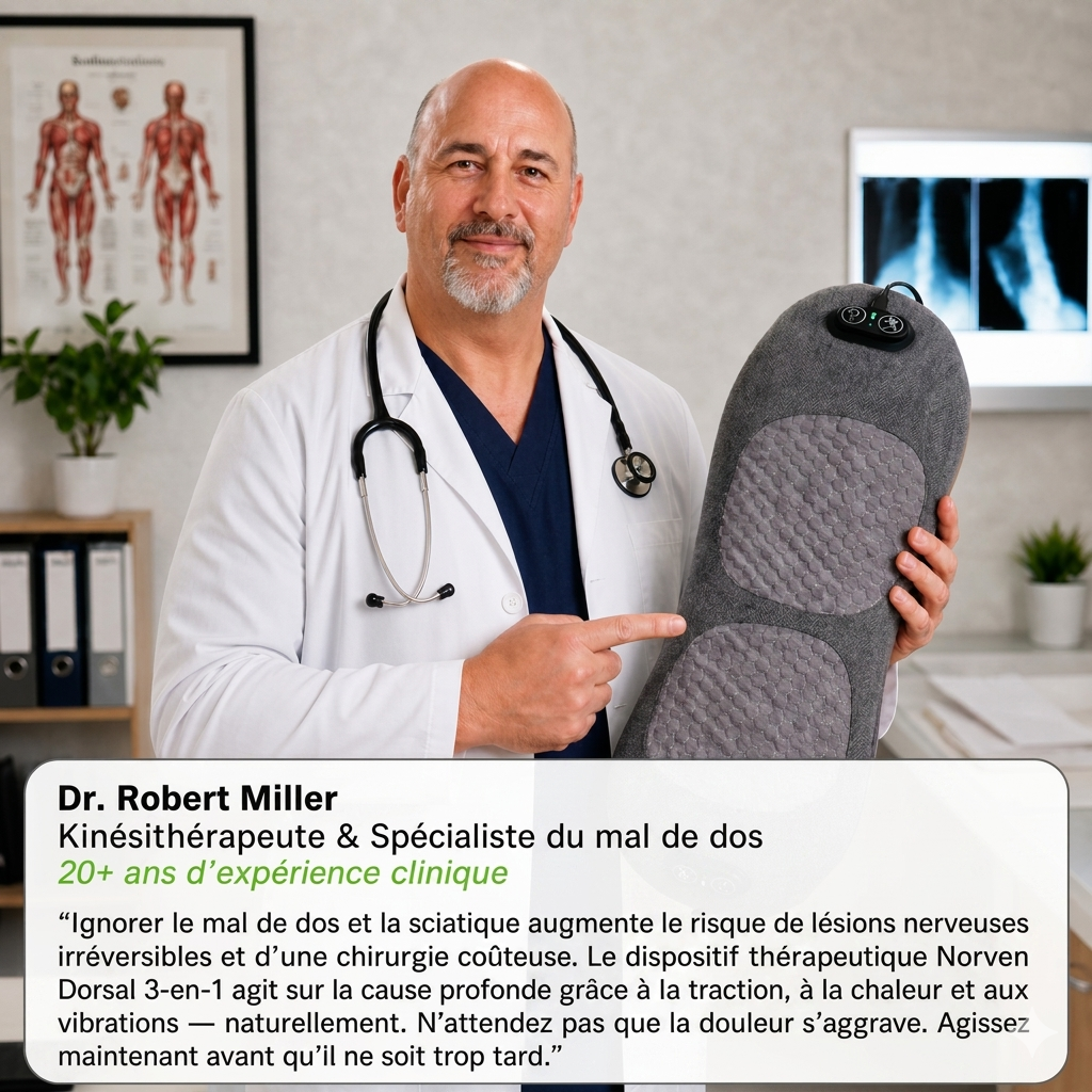 Norven Dorsal™ – Massage 3-en-1
