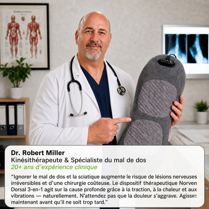 Norven Dorsal™ – Massage 3-en-1